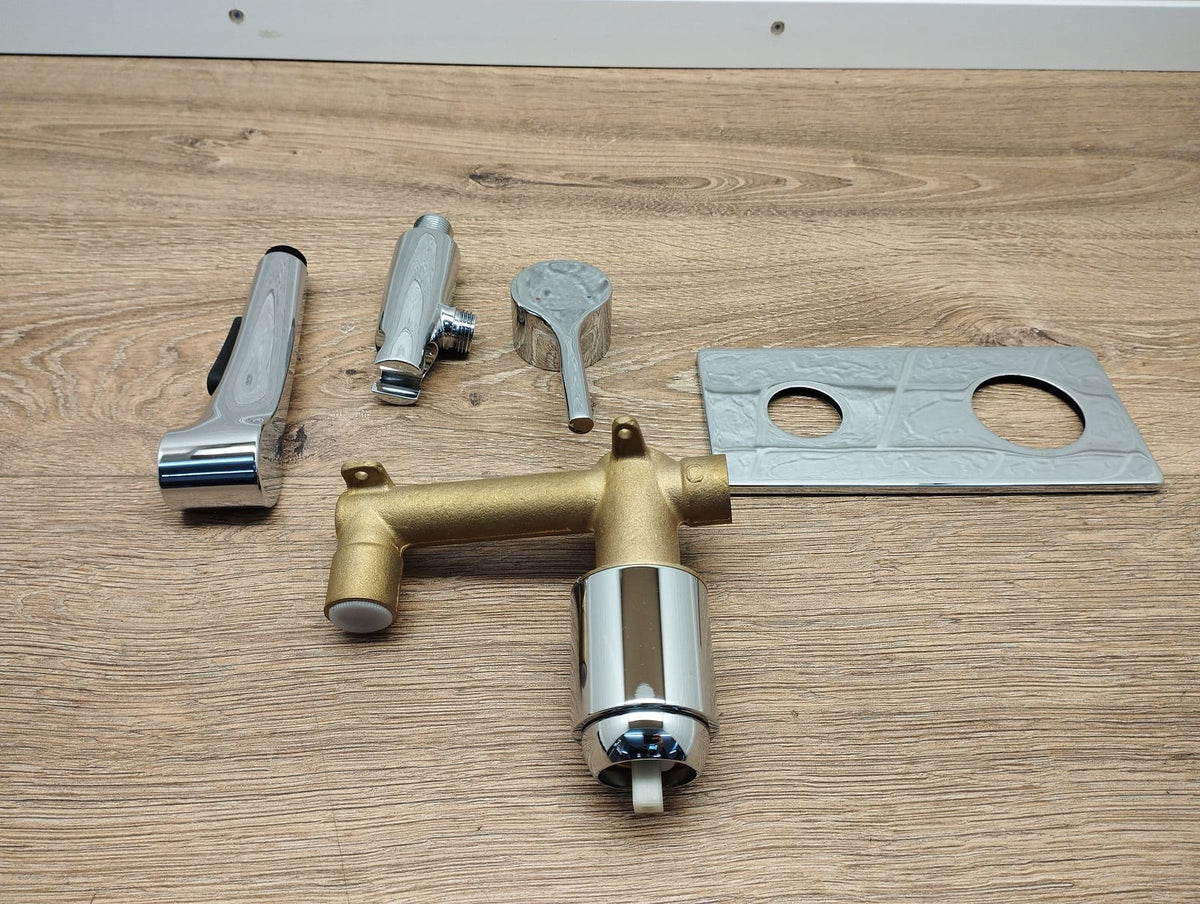 Jacob Delafon Elate E25838-CP Hygienedusche mit Unterputzkörper