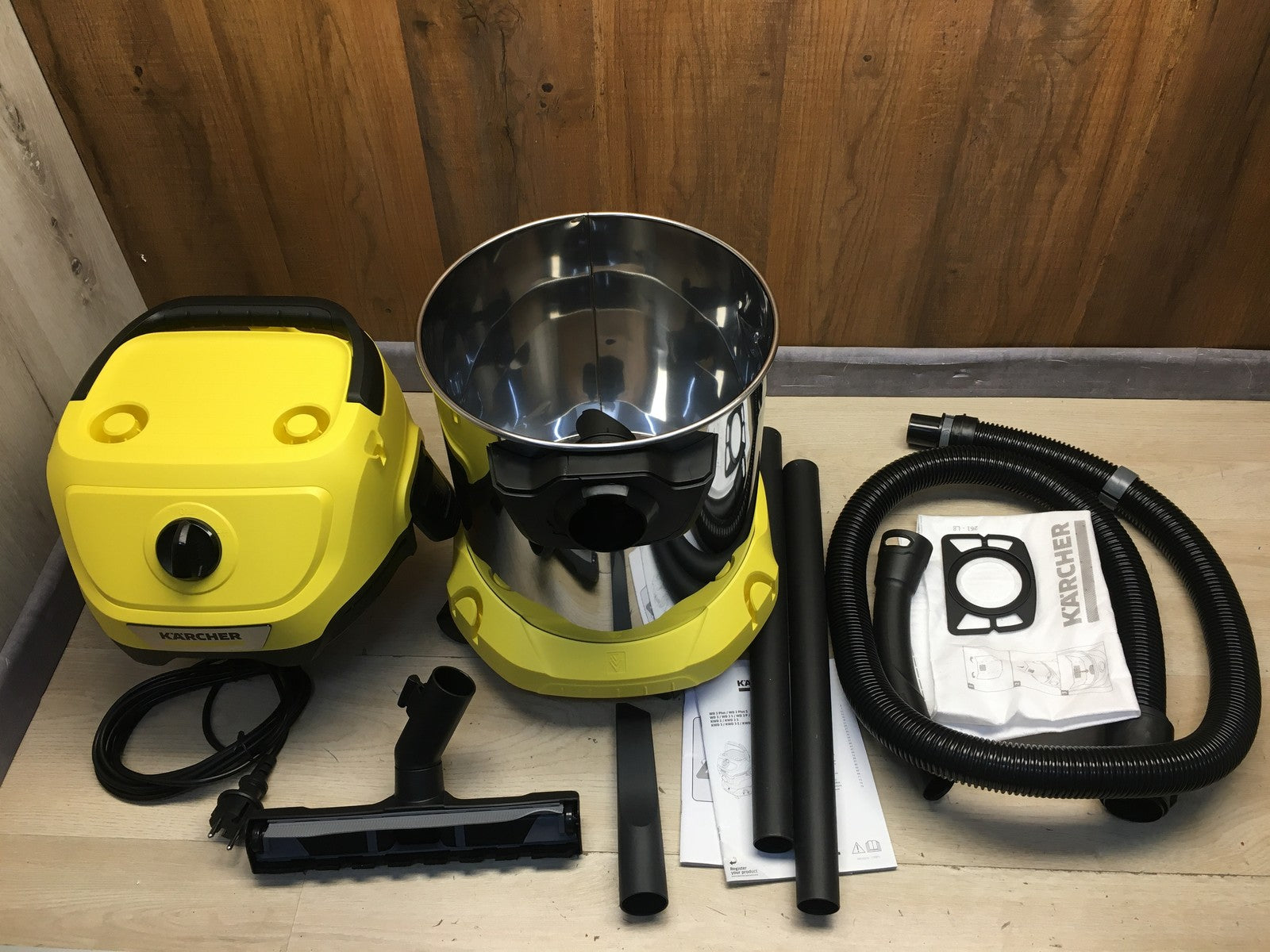 Kärcher 1.628-135.0 Nass-/Trockensauger WD 3 S, 1000W, 17L, I37641