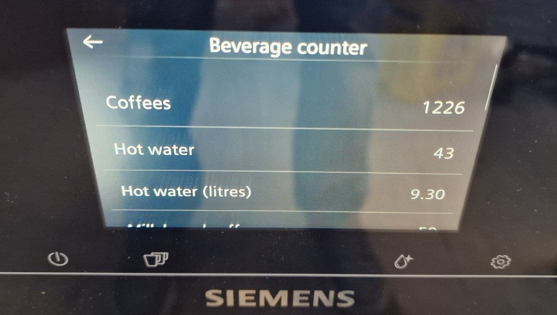 Siemens EQ700 Integral TQ707R03 Kaffeevollautomat I36624
