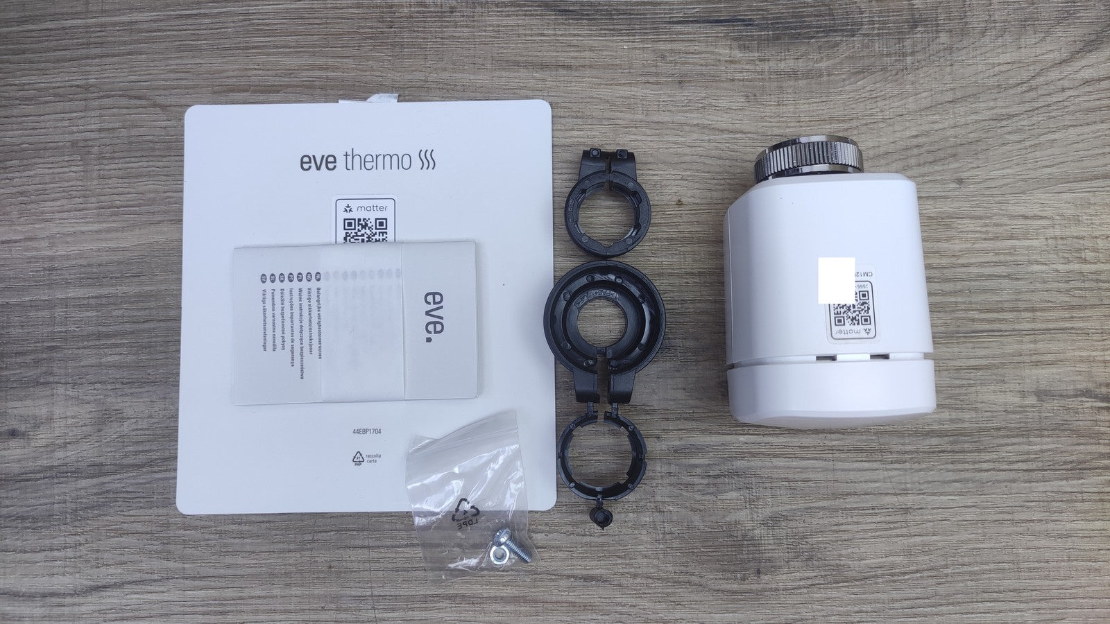 Eve Thermo (Matter) Smartes Heizkörperthermostat, LED-Display, I38773