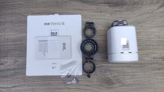 Eve Thermo (Matter) Smartes Heizkörperthermostat, LED-Display, I38773