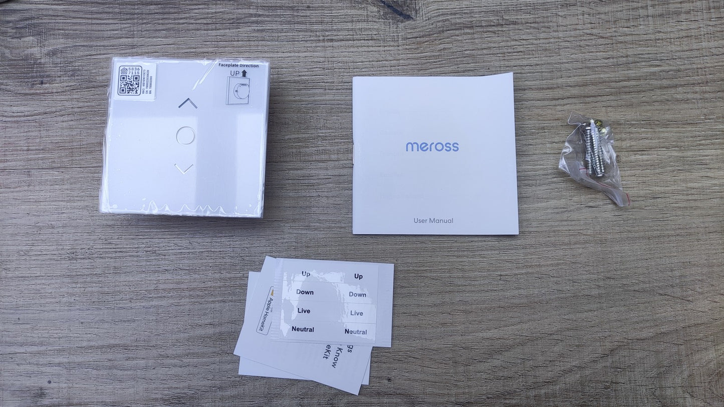 meross MRS100 WLAN Rolladenschalter, I37146