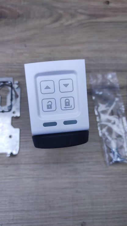 ABUS HomeTec Pro Bluetooth CFA3100 Elektronisches Türschloss weiß, I35789