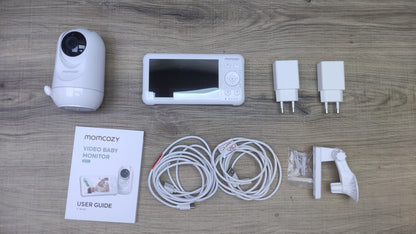 Momcozy BM01 Babyphone mit Kamera 5 Zoll 1080P HD-Video Babyphone, I38649