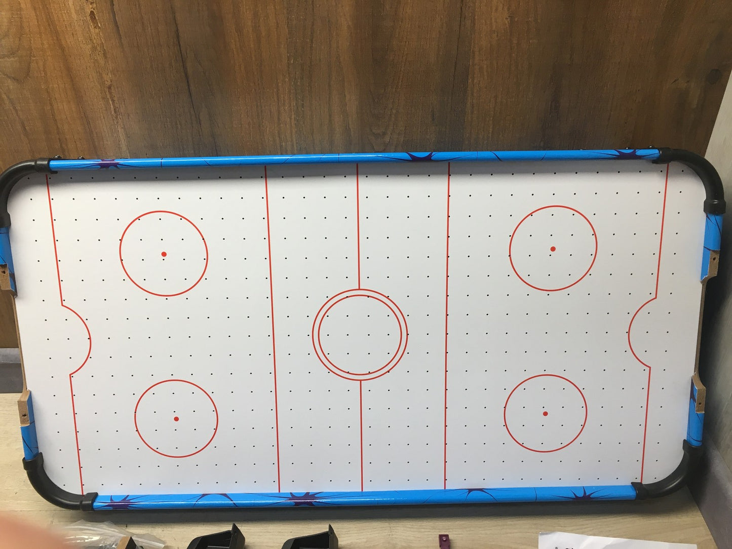 small foot 12445 Tisch-Air-Hockey aus Holz und Kunststoff, I37658