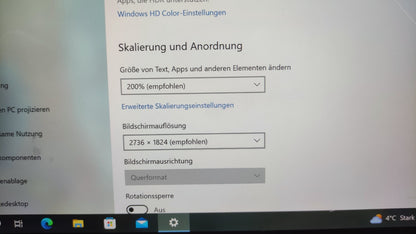 HP Elite X2 1012 G2 Tablet 2-in-1 Touch 12.3" 2736x1824 i5-7300U 8GB 256GB WiFi