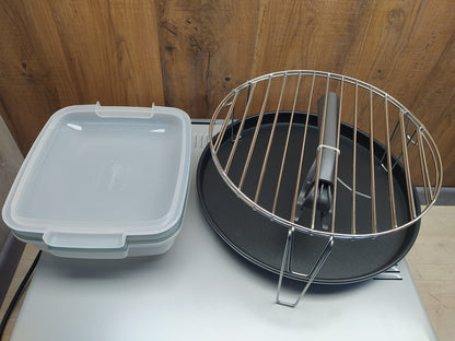 Bauknecht MW 179 IN Mikrowelle mit Grill und Heißluft 2200 W 33 L, I37801