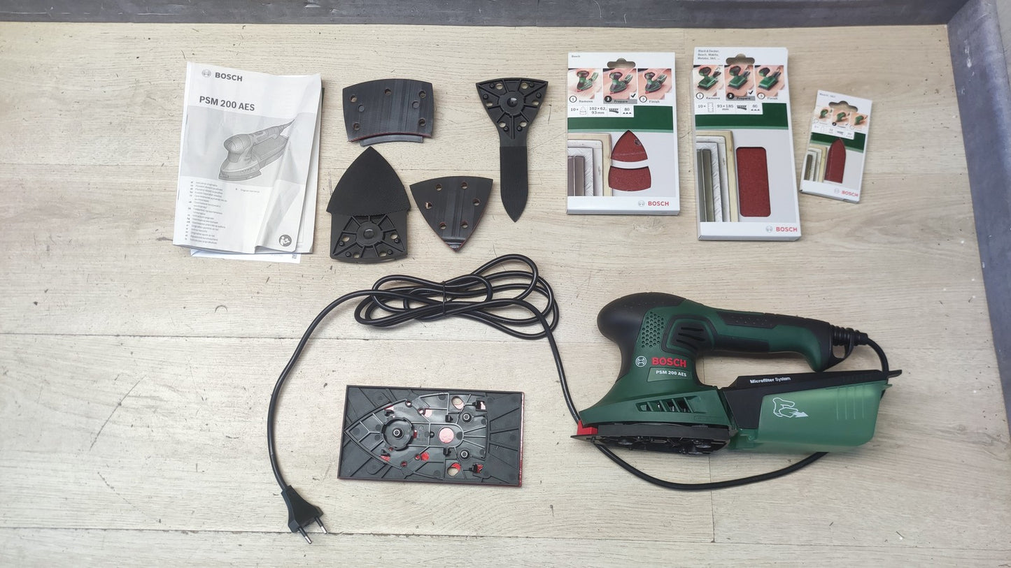 Bosch Elektro-Multischleifer PSM 200 AES, 200 W, I38043