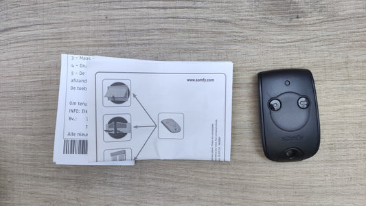 Somfy TR2 2-Kanal-RTS-Fernbedienung, für 2 RTS-Tor- und Garagentormotoren I39679