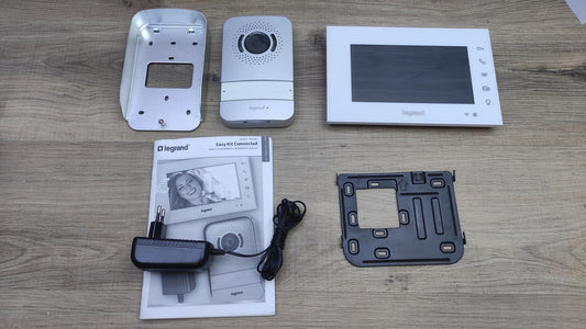 Legrand 369420 Wi-Fi Video-Türsprechanlagen-Set mit 2-Draht-Anschluss, I34711