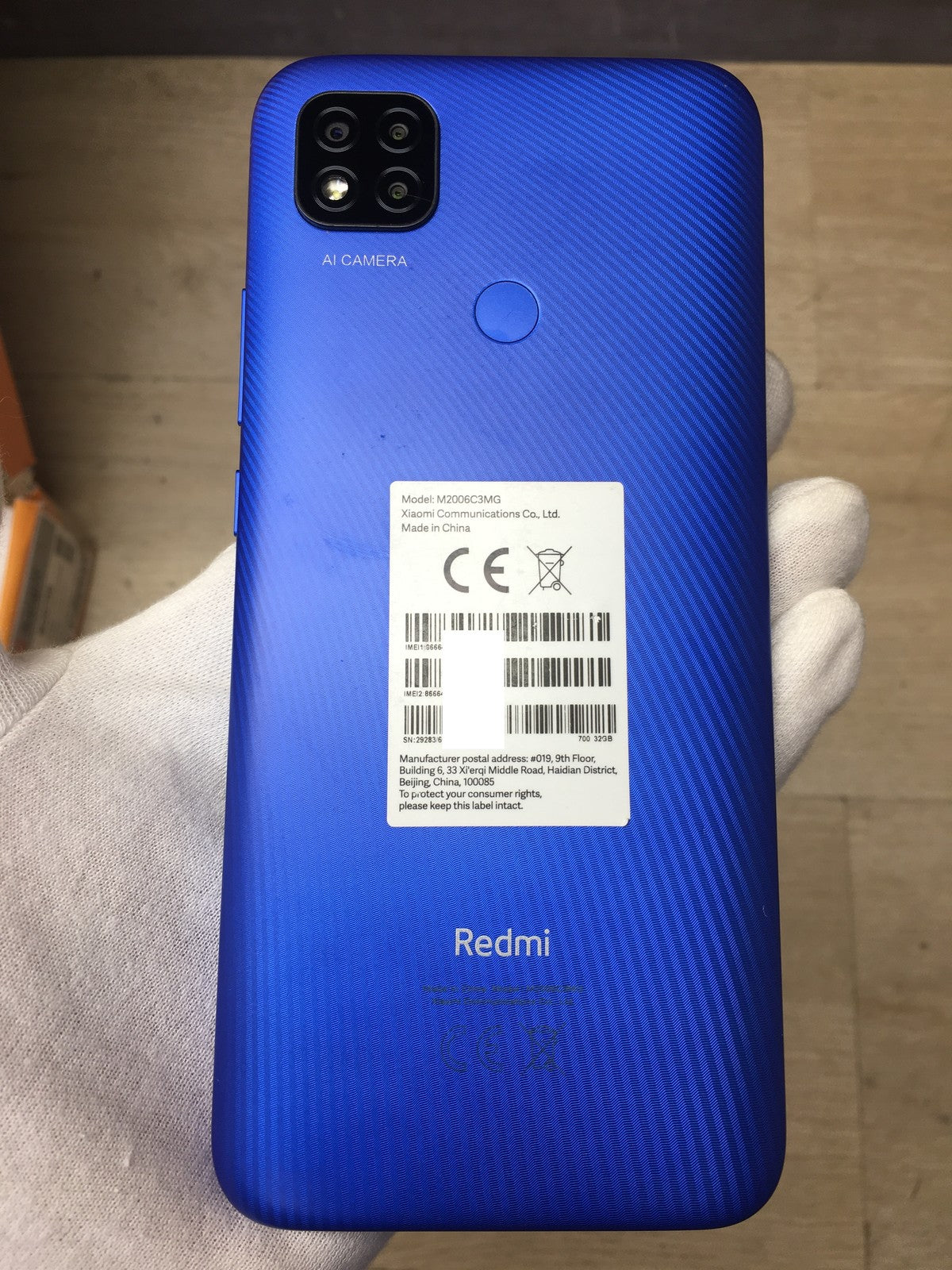 Xiaomi Redmi 9C Smartphone M2006C3MG, 32GB, 6,53", I39138