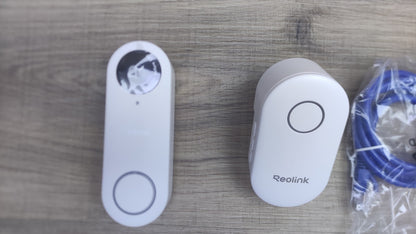 Reolink D340W Video Doorbell WiFi Video-Türklingel mit Chime, 5MP, I38600