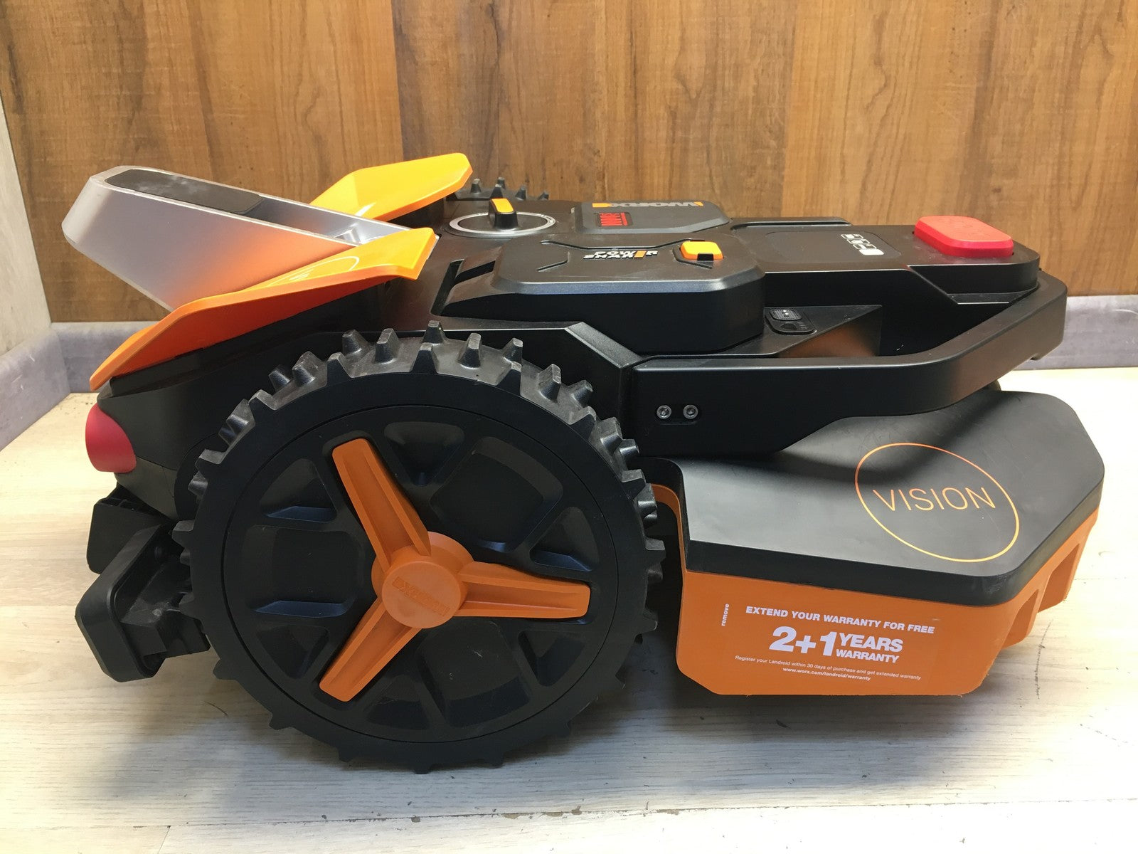 WORX Landroid Vision S250 Mähroboter ohne Begrenzungskabel WR202E, I39305