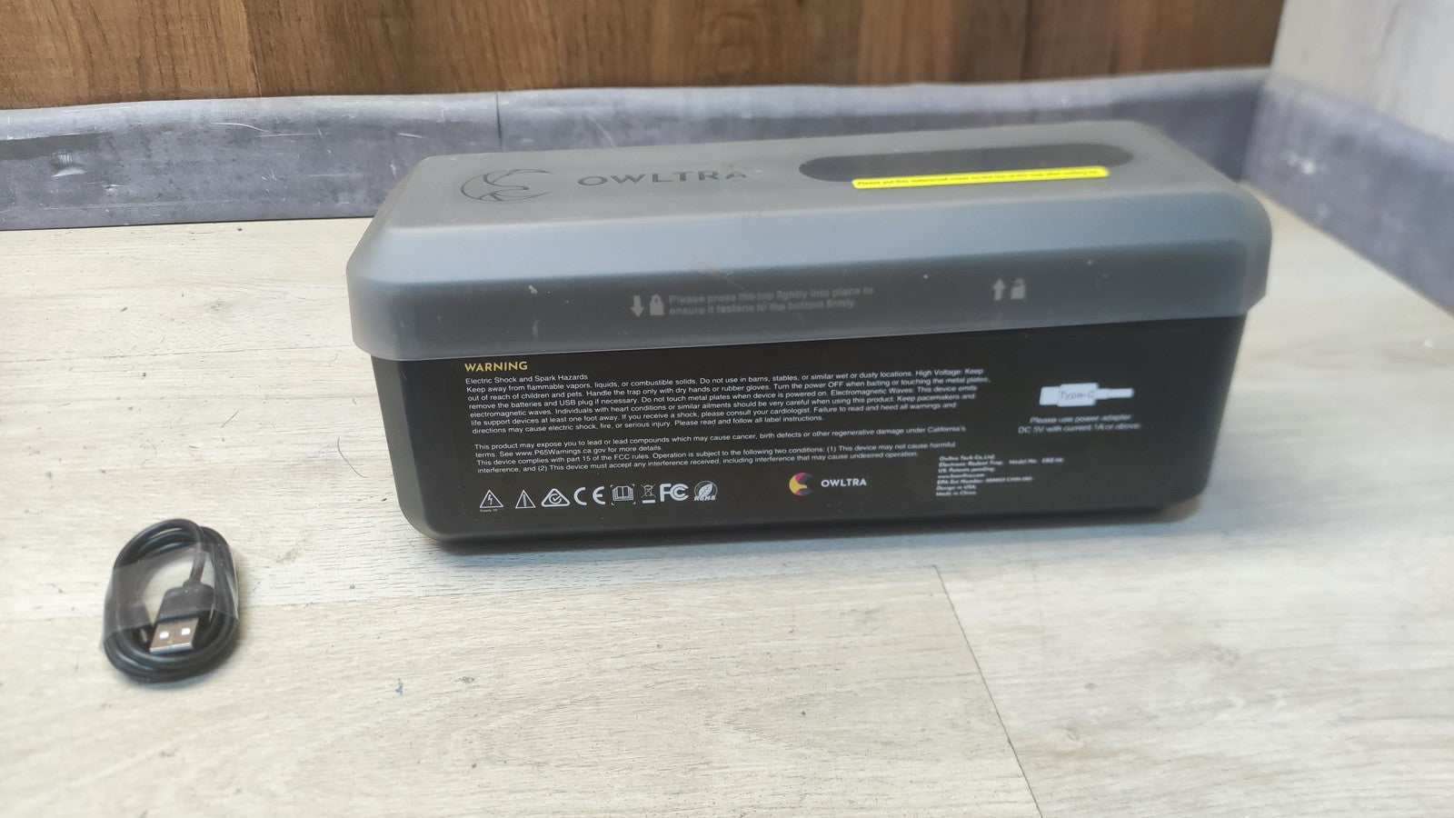 OWLTRA OW-7 Indoor Elektrische Mausefalle, I38140
