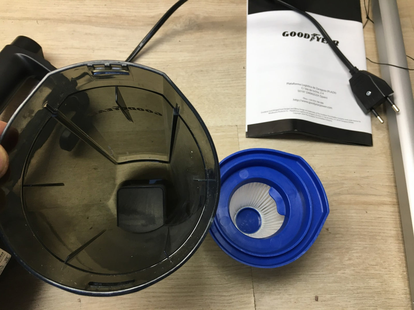 Goodyear GY600VC Stabstaubsauger ohne Beutel, 600W, I36216