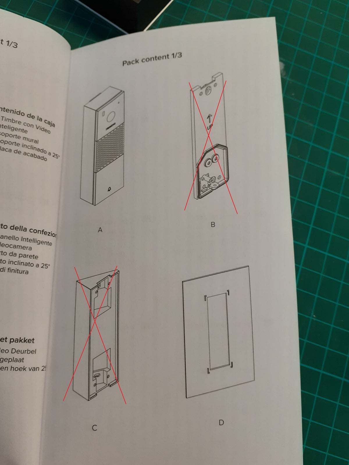 Netatmo Smarte Video Türklingel mit Kamera, WLAN, 2-Wege-Audio, NDB-N, I04789