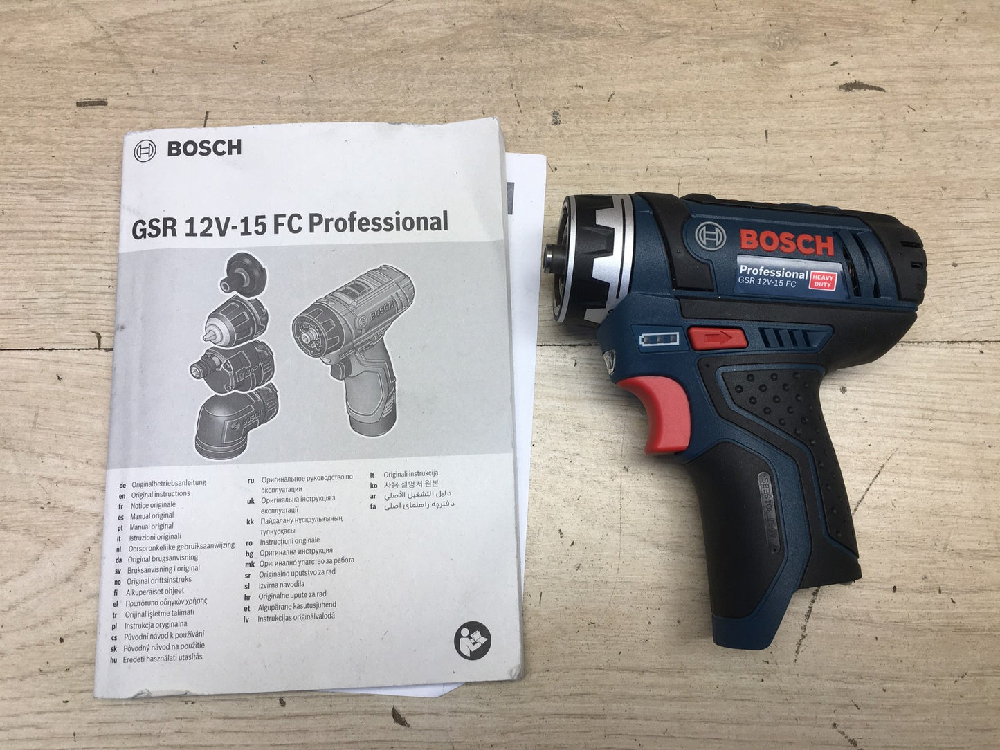 Bosch Akku-Bohrschrauber GSR 12V-15 FC, Solo, 12V, I39241
