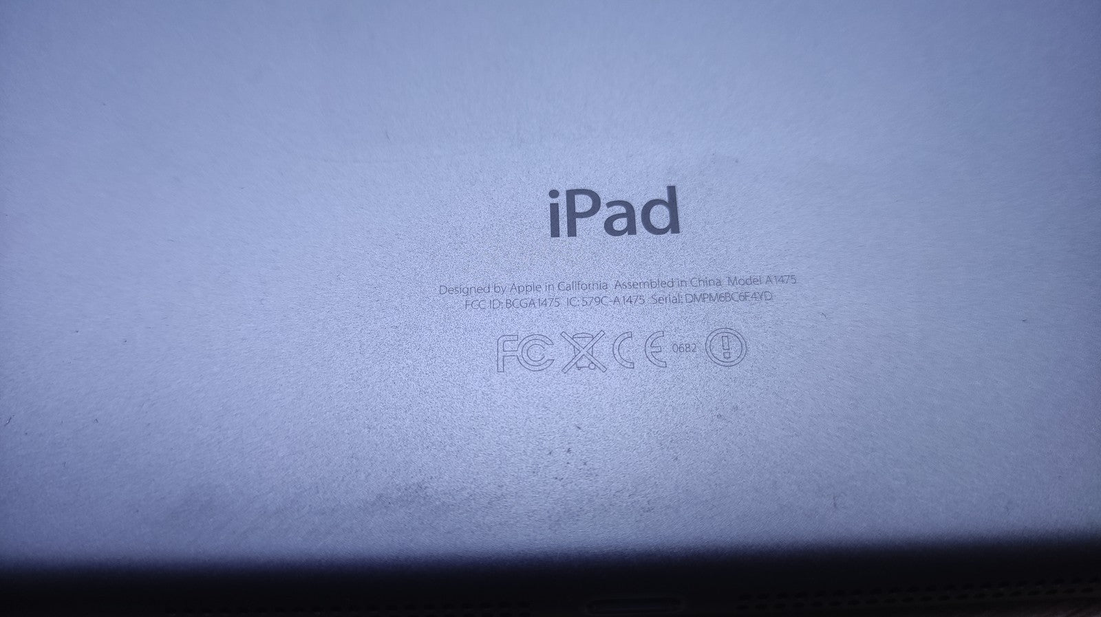 Apple iPad Air 1 Tablet 9.7" 16GB LTE + WiFi Space Gray A1475 LOCKED