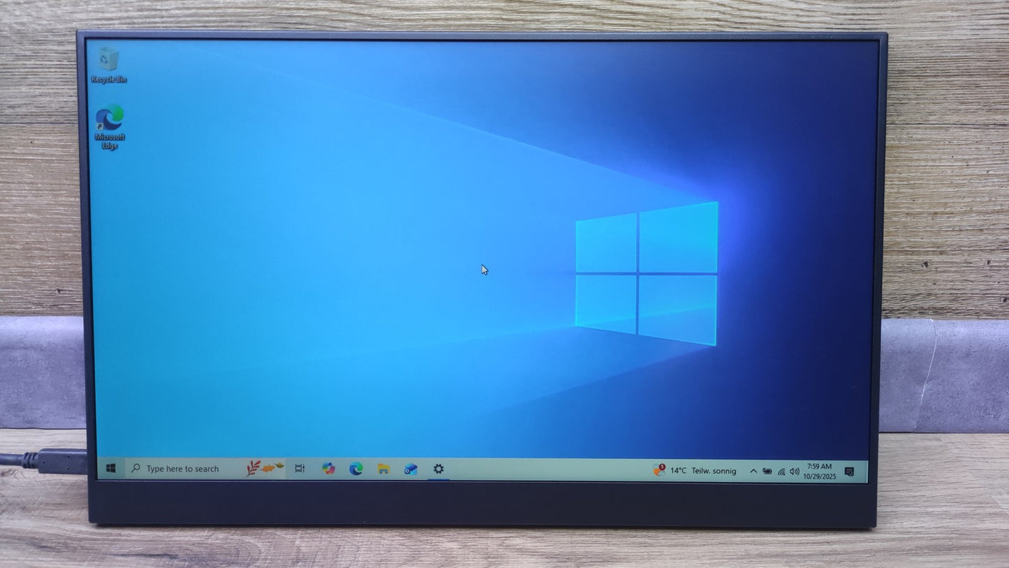 UPERFECT Tragbarer 2K Monitor 17.3" 2560x1440 IPS HDR USB-C AMD FreeSync 144Hz