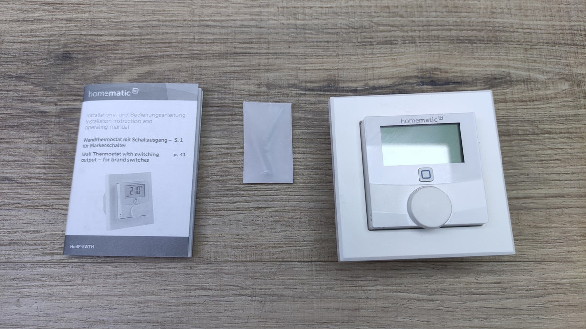Homematic IP Funk-Wandthermostat HmIP-BWTH, Heizungssteuerung 150628A0, I40872