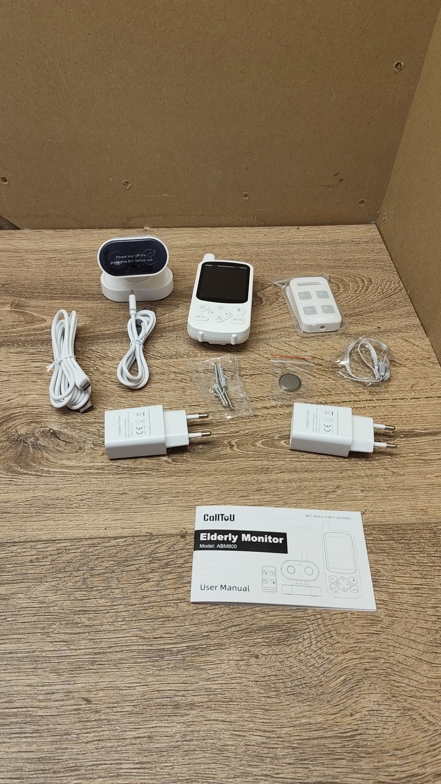 CallToU ABM800 Schwenkbare Babyphone für Senioren, I40171