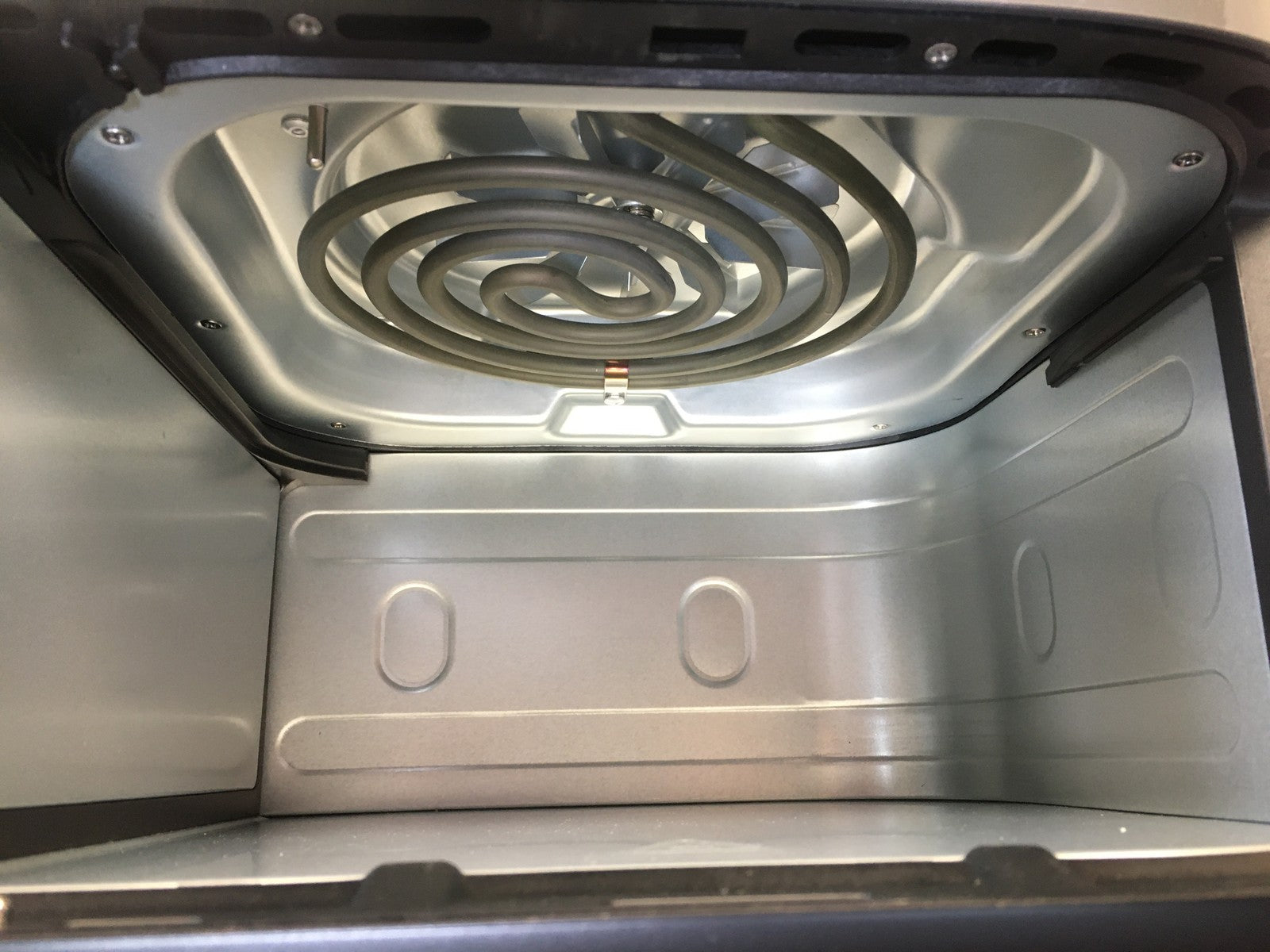 Philips Heißluftfritteuse NA350/00, 9L, 2 Körbe, I39257