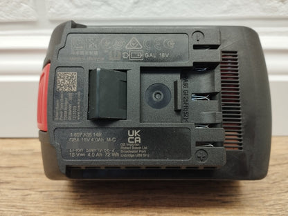 Bosch Werkzeug-Akku 18V, 4.0Ah, Li-Ionen (1600Z00038)