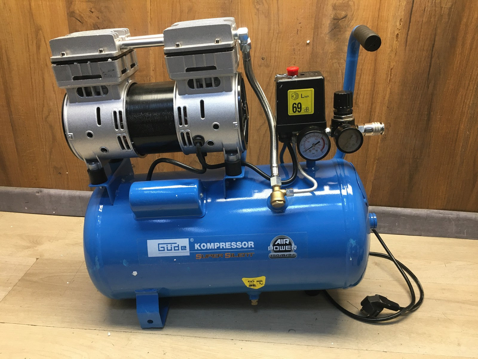 Güde 50136 Kompressor Airpower 150/8/24 Silent (0,75 kW, 230V, 8 bar), I37939