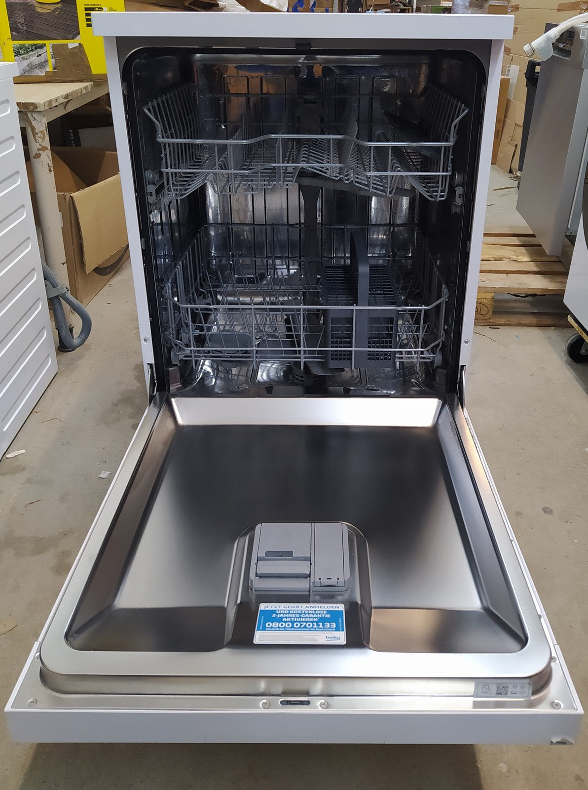 Beko DFN04321W Freistehender Geschirrspüler 60 cm EEK: E I34698