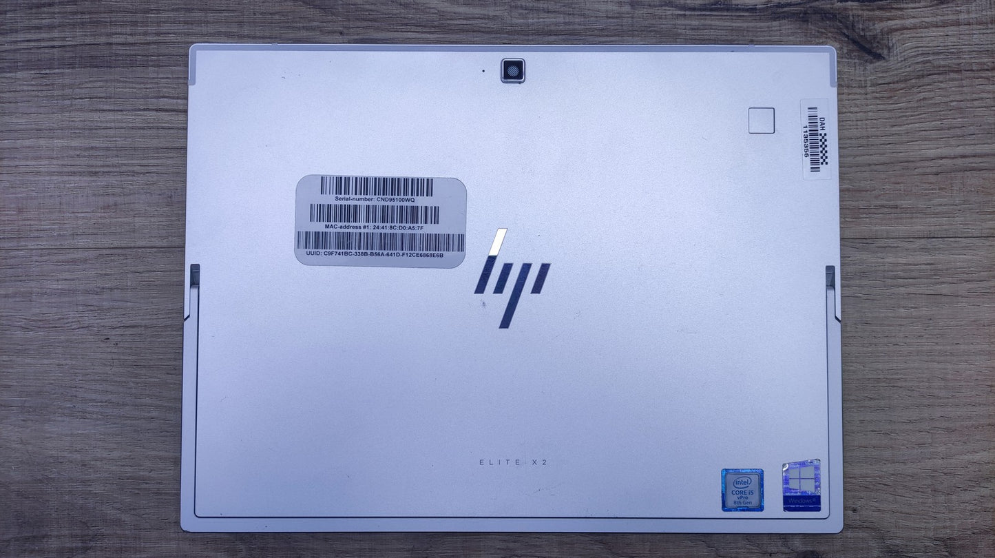 HP Elite x2 G4 Tablet Notebook 12.3" Touch FHD 1920x1280 i5-8365U 8GB 256GB WiFi