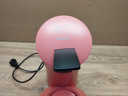 Philips CSA210/35 Senseo Kaffeepadmaschine zartes rot, I39615
