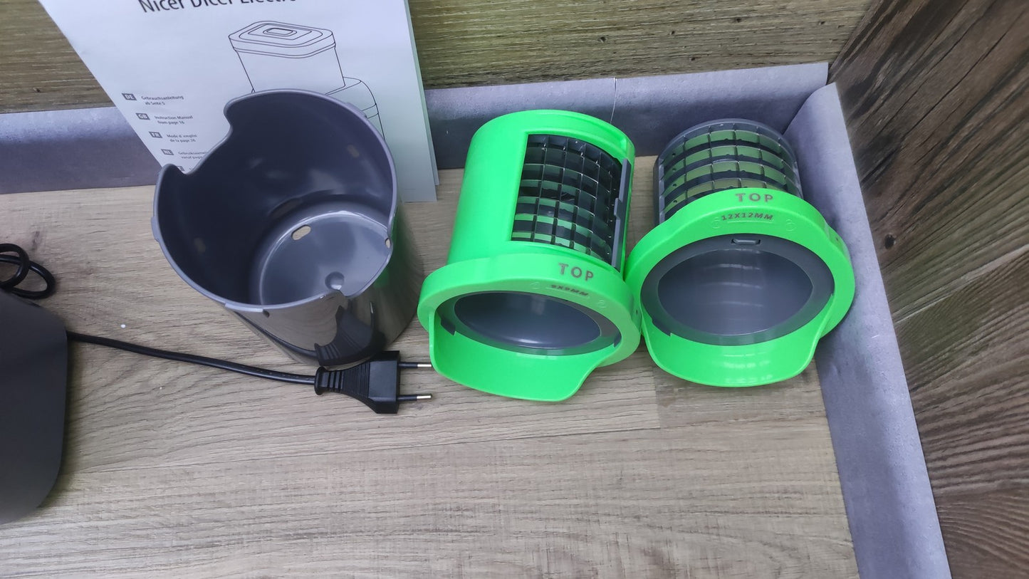 Genius Nicer Dicer ND_E1 Elektro-Gemüseschneider 25 tlg, I39602