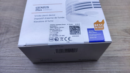 Hekatron Rauchmelder Genius Plus mit Batterien 31-5000048-02-01, I37039
