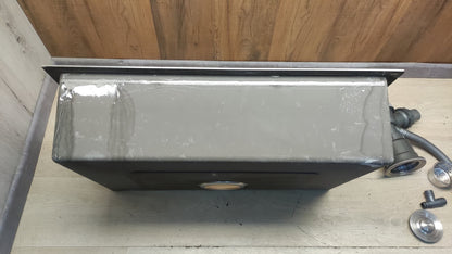 Ibergrif M87044 Küchenspüle Edelstahl 70x44 cm Aufsatz/Einbau