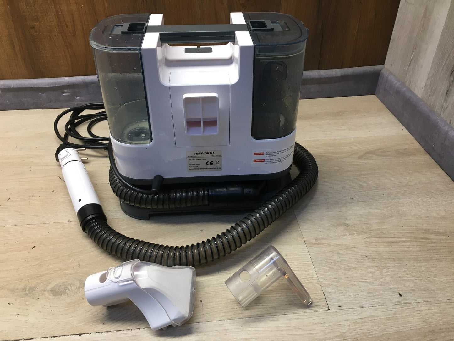 TENWORTH TDV01Waschsauger, Polsterreiniger, Teppichreiniger, 400W, I36247