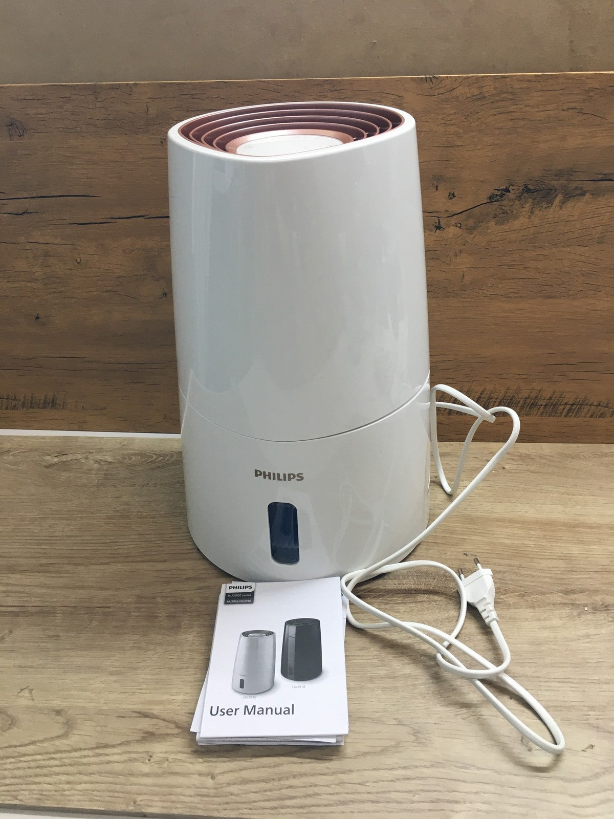 Philips Series 3000 Luftbefeuchter HU3916/10 für Räume bis 45 m², I39646