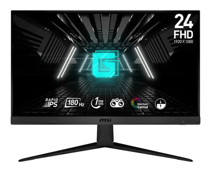 MSI G2412F Monitor 24" FHD 1920x1080 Rapid IPS HDMI DP Adaptive Sync 180Hz 1ms