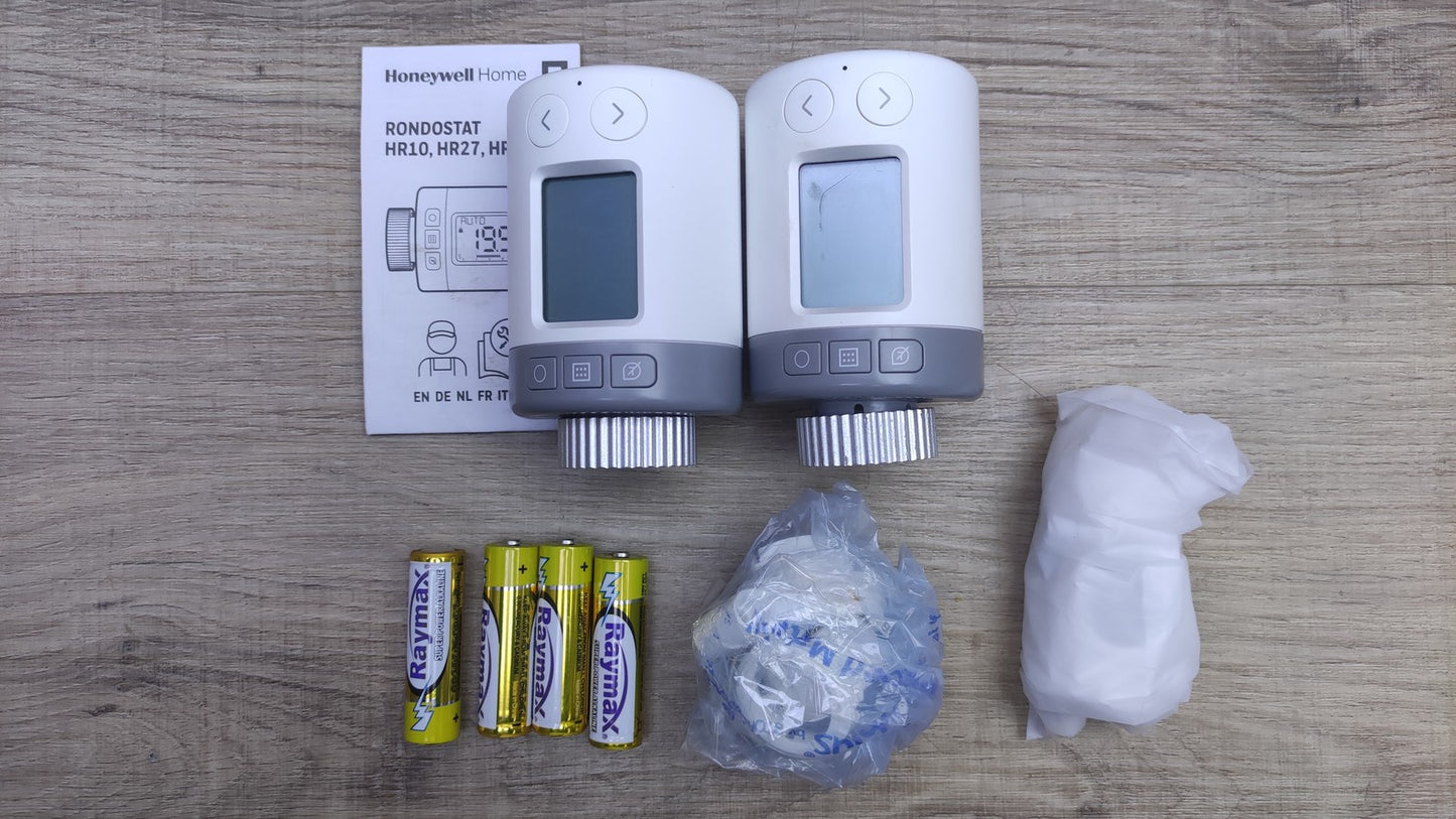 Honeywell Rondostat HR27 programmierbarer Heizkörperregler 2er Pack, I34634