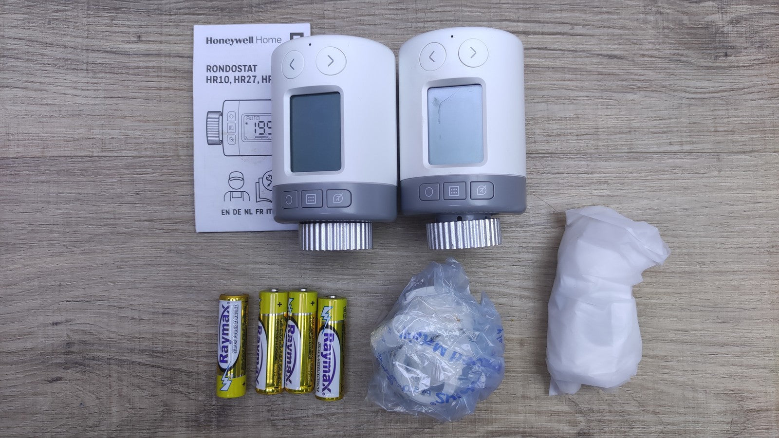 Honeywell Rondostat HR27 programmierbarer Heizkörperregler 2er Pack, I34634