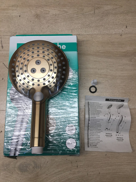 Hansgrohe 26530140 Duschkopf Raindance Select S 120, 3 Strahlarten, I38391