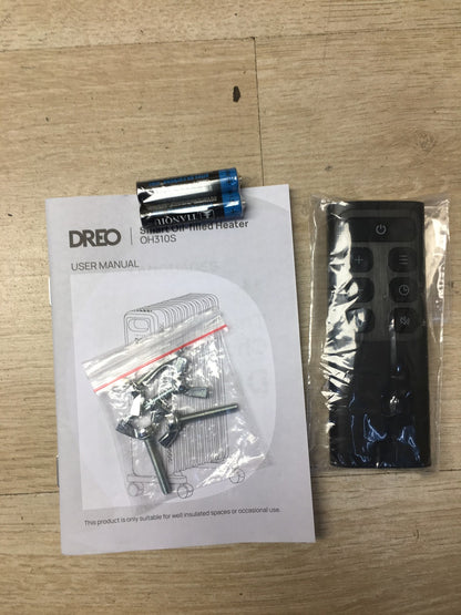 Dreo DR-HSH010 Ölradiator OH310S, 2000W, 9 Rippen, 3 Heizstufen, I38469