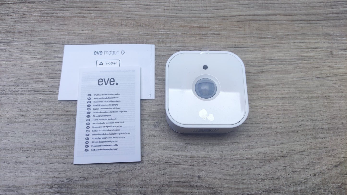 Eve Motion (Matter) Bewegungssensor mit Lichtsensor, I37425