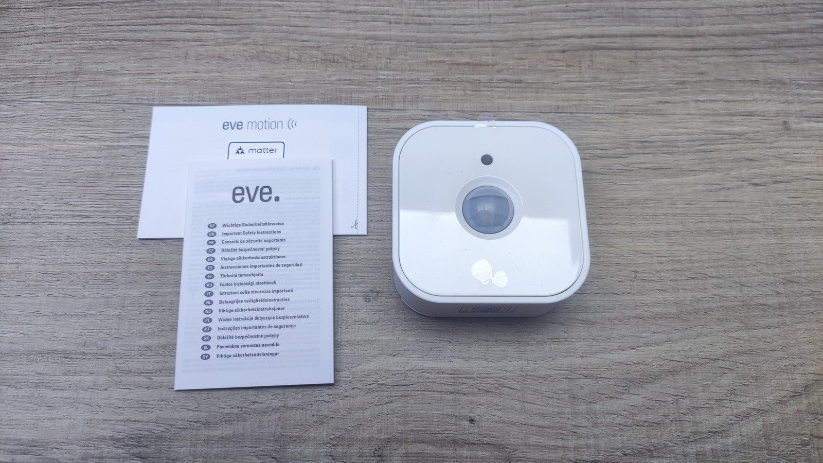 Eve Motion (Matter) Bewegungssensor mit Lichtsensor, I37425