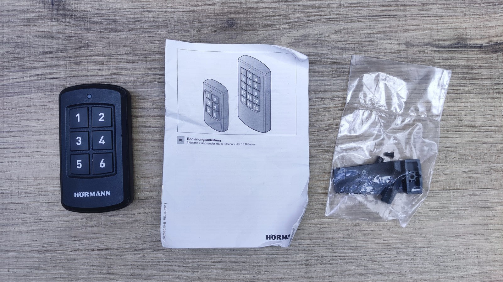 Hörmann Handsender HSI 6-868-BS für Wohnungsbauantriebe I35979
