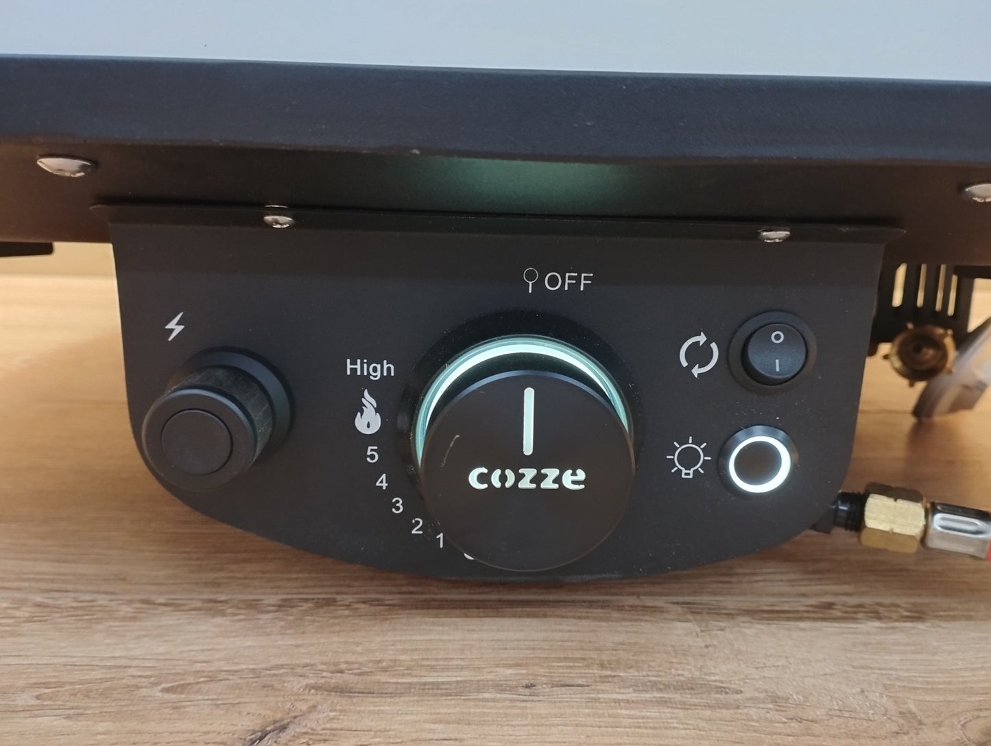 cozze 17" Pizzaofen mit rotierendem Pizzastein ‎90427, 6,0 kW Gasofen, I39573