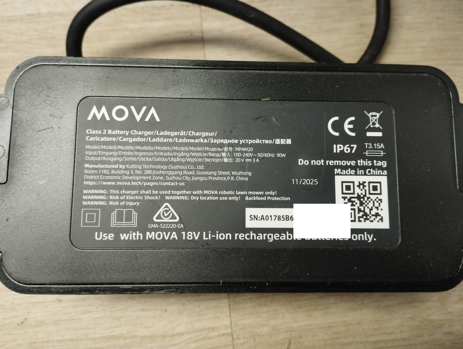 MOVA LiDAX Ultra 1200 Mähroboter ohne Begrenzungskabel MXXM4100, I39598