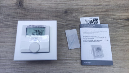 Homematic IP Funk-Wandthermostat HmIP-BWTH, Heizungssteuerung 150628A0, I37993