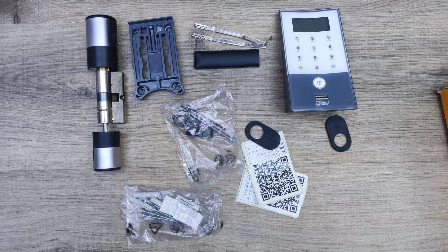 BURG-WÄCHTER Elektronisches Türschloss secuENTRY 5602 Fingerprint I36087