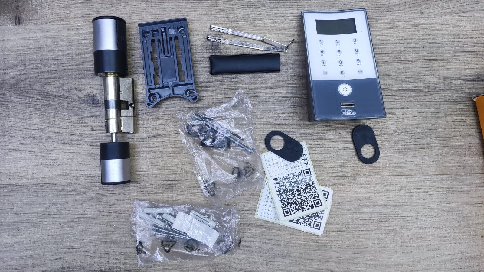 BURG-WÄCHTER Elektronisches Türschloss secuENTRY 5602 Fingerprint I36087