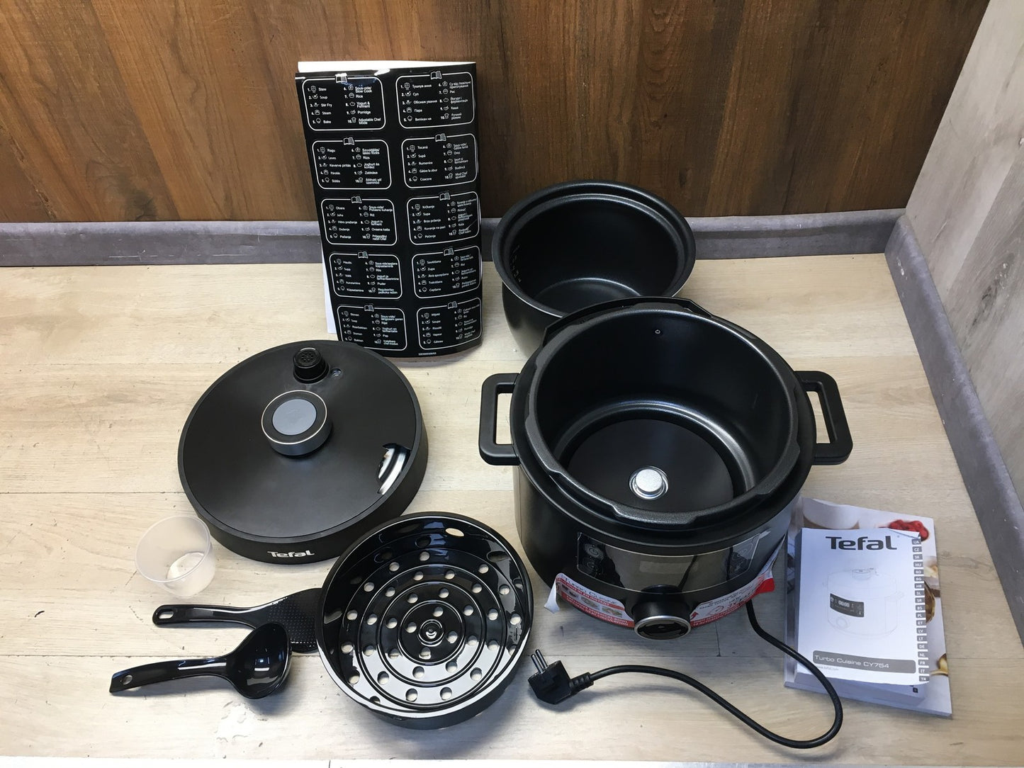 Tefal Turbo Cuisine CY754830 Multikocher 4,8L, High-Speed & 10 Programme, I37663